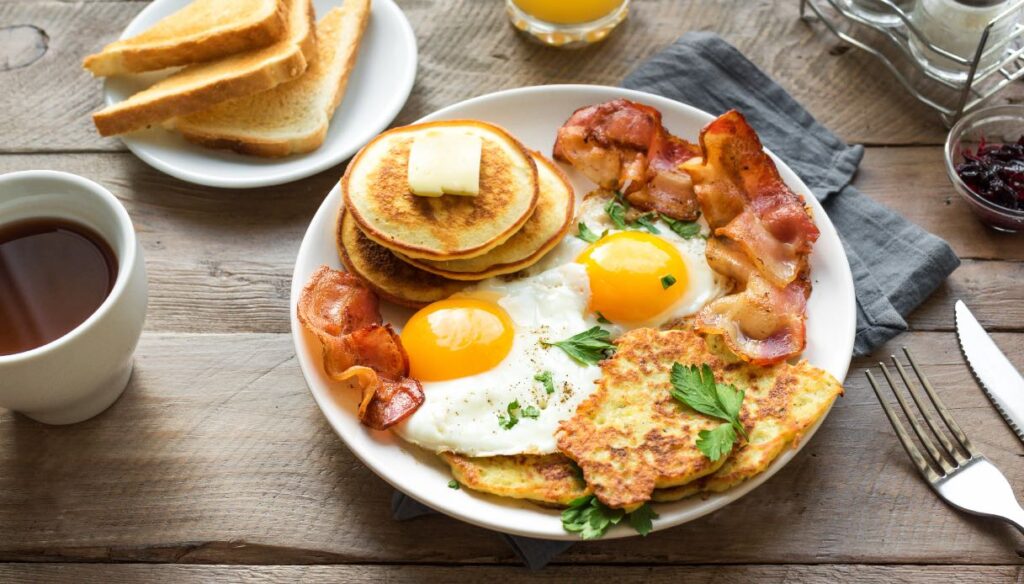 american breakfast